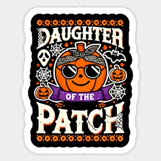 Funny Spooky Halloween, Daughter of the Patch Sticker